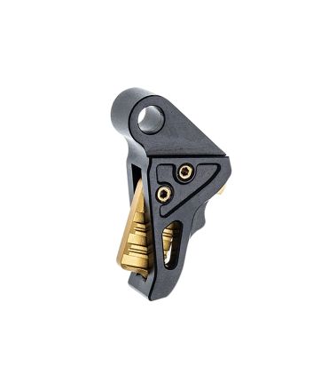 Tyrant CNC TDHCATTRIGBLK/GOLD I.T.T.SBlack Fits Springfield Hellcat Pro
