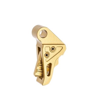 Tyrant CNC TDHCATTRIGGOLD/GOLDTrigger/Shoe Gold Fits Springfield Hellcat Pro