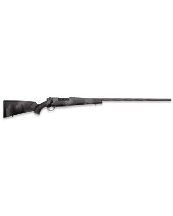 Weatherby MLW01N7MMRR8B Mark V Live Wild 7mm Rem 3+1 26" Gray Cerakote Fluted Threaded Barrel, Gray Cerakote Drilled &amp; Tapped Steel Receiver, Fixed Black w/Gray Accents Polymer Stock, Right Hand