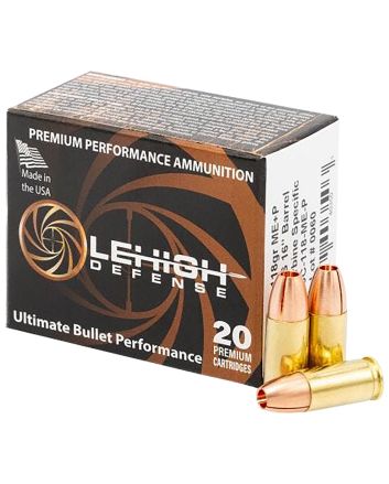 Wilson Combat LA9C118MEP 9mm 118gr 20 Per Box/10 Case
