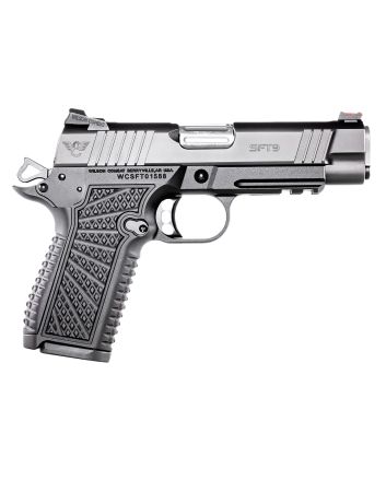 Wilson Combat SFT9CMR42 SFT9 Compact 9mm 15+1 4.25" Lightrail Black Armor-Tuff Stainless Steel