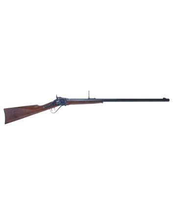Cimarron AS150 1874 Sharps Sporting 45-70 Gov 1rd 32" Blued Barrel, Color Case Hardened Receiver, Walnut Fixed Straight Stock