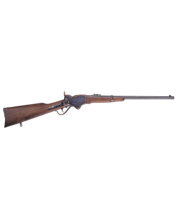 Cimarron AS530 1865 Spencer 45 Long Colt 7+1 20" Blued Round Barrel, Color Case Hardened Receiver, Walnut Stock, Right Hand