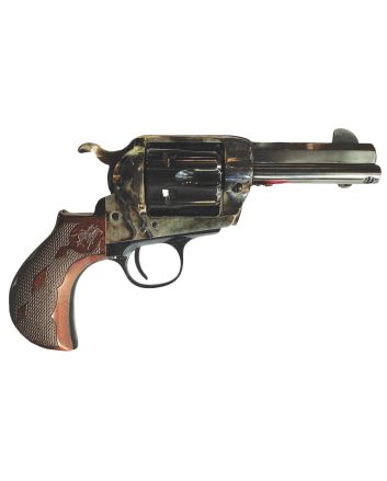 Cimarron PP340MALO2 El Malo 2 357 Mag 38 Special 6 Shot 3.50" Color Case Hardened Octagon Barrel, Color Case Hardened Frame, Smooth Walnut Grip, Exposed Hammer