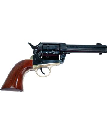 Cimarron PPP22LR Pistolero22 LR 6 Shot 4.75" Blued Steel Barrel, Cylinder &amp; Blued Steel Frame, Walnut Grip, Exposed Hammer
