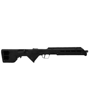 Desert Tech TRKRF2218BLKTrek-22 Black Compact 22 LR 18" Free Floating Steel Barrel, Picatinny Rail Receiver, M-LOK Handguards, Fixed Polymer Stock, Suppressor Ready