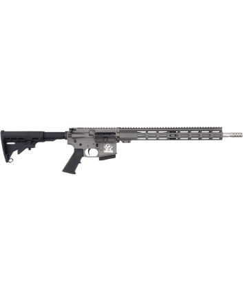 Great Lakes Firearms GL15350SSTNG16 GLFA350 Legend 5+1 18" Stainless Threaded Barrel, Tungsten Cerakote Picatinny Rail Aluminum Receiver, M-LOK Handguard, Black Synthetic Stock, Mil-Spec Grip