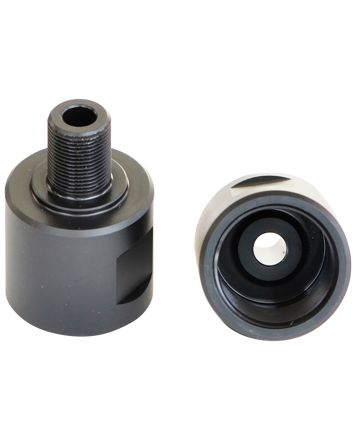 Griffin Armament 24MM5824A Suppressor Mount Thread Adapter 5/8"x24 Melonite QPQ Black