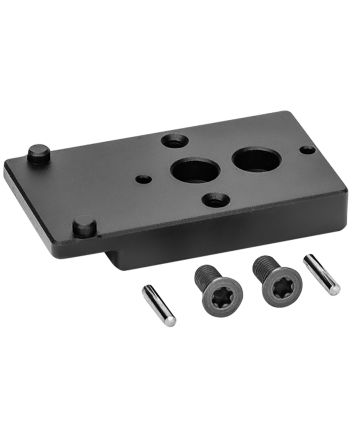 Griffin Armament GSMARMRFP AIS Flat Mount Plate Black Anodized Hardcoat 6061 T6 Aluminum