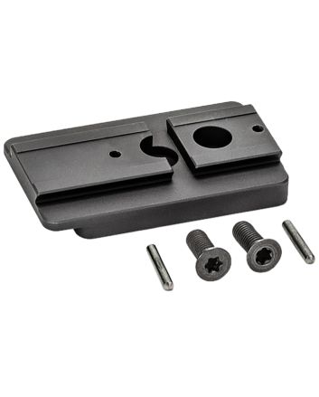 Griffin Armament GSMAACROFP Aimpoint Acro Plate Black Anodized Hardcoat 6061 T6 Aluminum