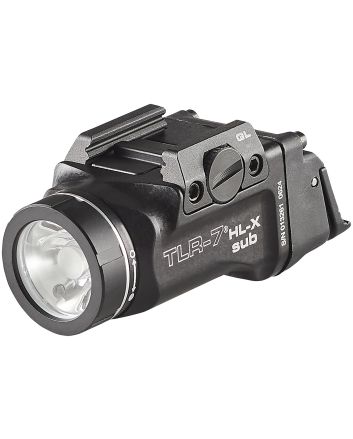 Streamlight 69503 TLR-7 HL-X SUB USBBlack 6000 Series Aluminum Glock 43x/48 1000 Lumens
