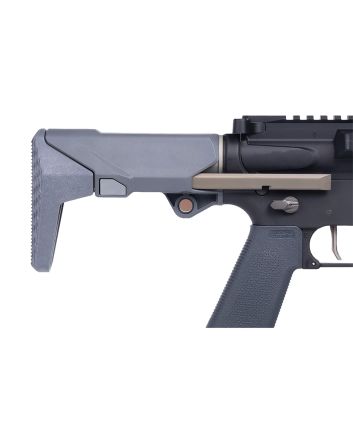 Q LLC ACCSHORTYSTOCKGRAY ShortyGray Polymer Fits AR/M4