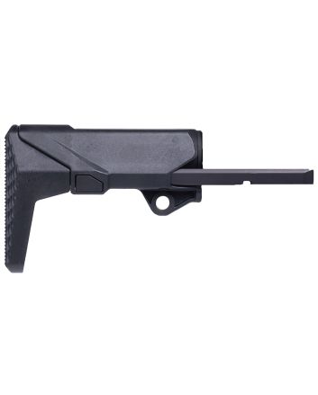 Q LLC ACCSHORTYSTOCKBLK ShortyBlack Polymer Fits AR/M4