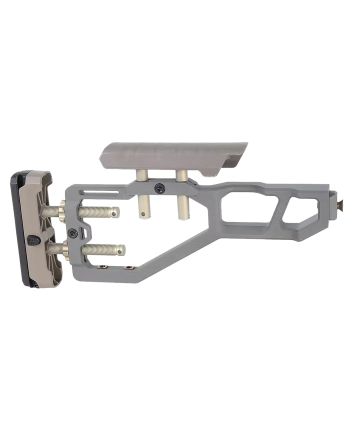 Q LLC ACCFIXSTOCKGRAYStock Assembly Gray Fits AR-Platform