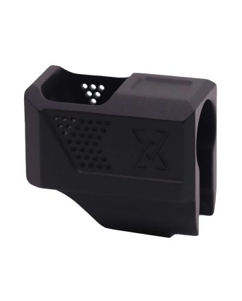 True Precision Inc TPG43CMPBL True-Lock Ultimate Compensator Black Type 3 Hard Anodize 7075 T6 Aluminum Compatible w/ Glock 43/43X/48