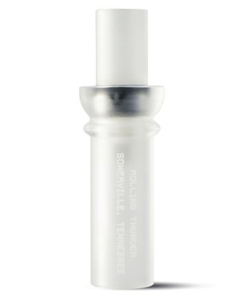 Rolling Thunder Game Call DC212CF Two Stroke Double Reed Cutdown Attracts Ducks Frost Acrylic