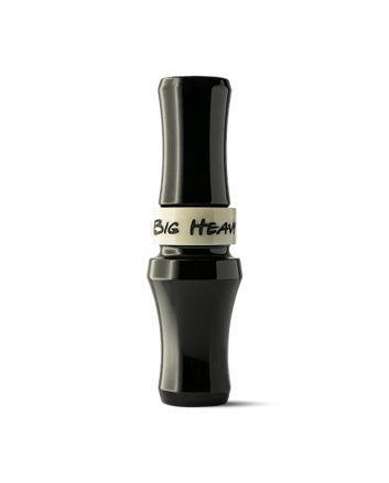 Rolling Thunder Game Call GC001BLK Big Heavy Short Reed Attracts Canada Goose Matte Black Acrylic