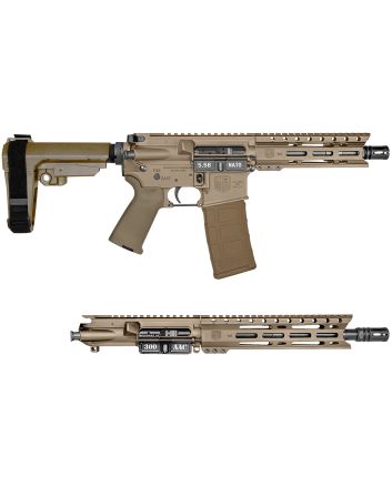 Diamondback DB195AK061 DB155.56/300BLK 30rd 7"/10" Black Nitride Flat Dark Earth Flat Dark Earth Magpul Grip