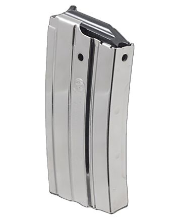 Ruger 90013 20rd 223 Rem Fits AR Platform Silver Nickel