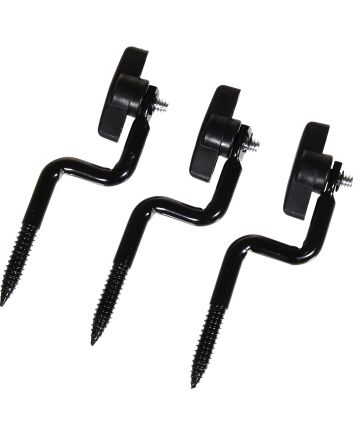 Allen 5307 Trail Camera Tree Mount Black Steel 3 Pack