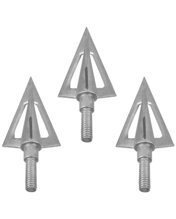 Allen 14615 Ion Fixed Blade Broadhead Gray 3 Pack