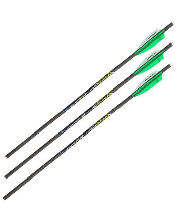 Allen 93230 XD300 Crossbow Bolts Black 20" Carbon Fiber 3 Pack