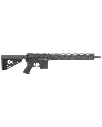 Larue Tactical LT1555616QUADLC LT15Quad Rail 5.56 10+1 16" Stealth Barrel Black Right Hand