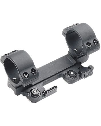 Larue Tactical LT11130 In Line QD Scope Mount Black Aluminum 30mm Tube Medium Rings