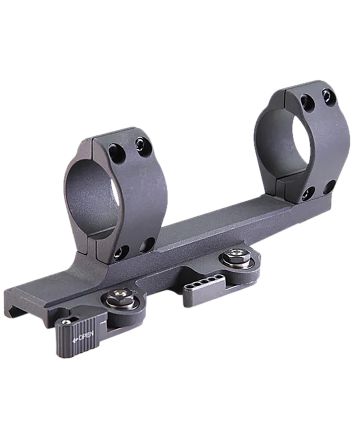 Larue Tactical LT7453020 Cantilever QD Scope Mount Black 30mm Tube Medium Rings 20 MOA