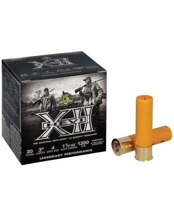 HEVI-Shot HS53202 HEVI-XII20Gauge 3" 1 1/4oz 2Shot 25 Per Box/10 Case