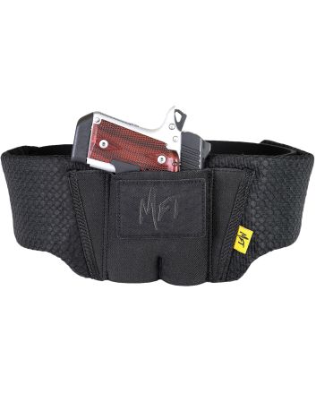 Mission First Tactical H6BB3 Ultralite Belly Band Size 26"-52" Black 3D Spacer Mesh Ambidextrous