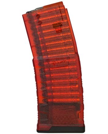 Mission First Tactical EXDPM556TR EXD30rd 5.56 Fits AR/M4 Translucent Red