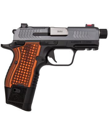 Kimber Mfg.,inc 3600004 CDS99mm 15rd 3.64" Black KimPro II Optic Ready Stainless Steel Slide Gray KimPro II G10 Grip