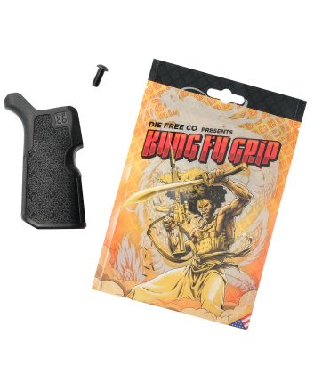 Die Free Co Llc KFGBLK Kung Fu GripBlack Nylon Fits AR15/M4/AR10/SR25