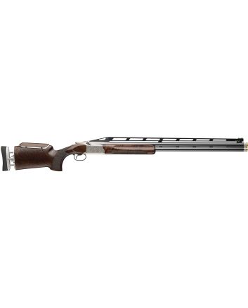 Browning 0183574003 Citori 825 Trap Max 12 Gauge 2.75" 30" Polished Blued Invector-DS Extended Silver Nitride Steel Receiver/High Gloss Black Walnut Stock