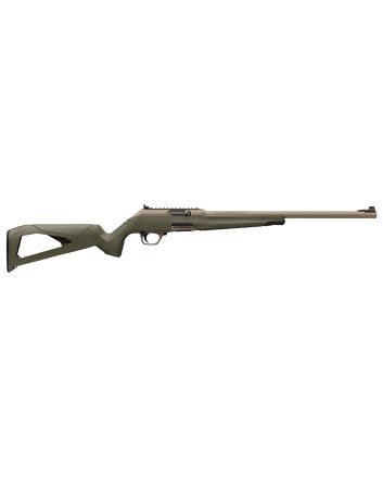 Winchester Repeating Arms 521158102 Wildcat SR 22 LR 10+1 16.50" Flat Dark Earth Button Rifled Barrel, Flat Dark Earth Picatinny Rail Polymer Receiver, Adj Cheek Piece &amp; LOP OD Green Synthetic Stock
