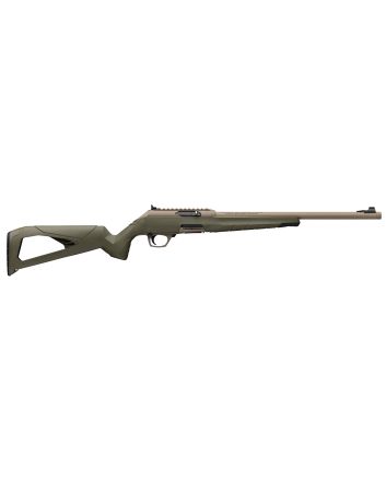 Winchester Repeating Arms 521159102 Wildcat SR 22 LR 10+1 16.50" Flat Dark Earth Threaded Barrel, Flat Dark Earth Picatinny Rail Polymer Receiver, Adj Cheek Piece &amp; LOP OD Green Synthetic Stock