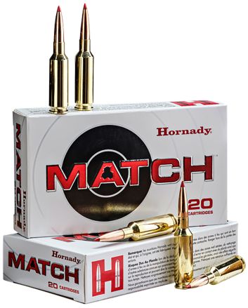 Hornady 81597 Match6mm GT 109gr Extremely Low Drag-Match 20 Per Box/10 Case