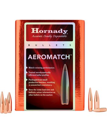 Hornady 307191 30Cal .308 175gr Hollow Point Boat Tail 500 Per Box/6 Case
