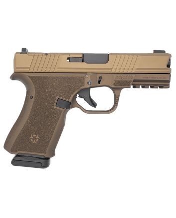 Black Rain Ordnance FL9MMMBBBRNZ Compact Frame 9mm 15+1 4" Stainless Steel Slide