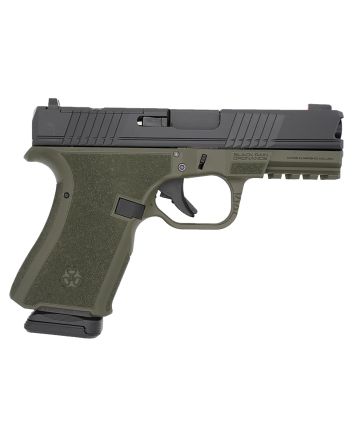 Black Rain Ordnance FL9MMODBLK Compact Frame 9mm 15+1 4" Stainless Steel Slide
