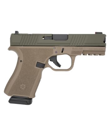 Black Rain Ordnance FL9MMFDEOD Compact Frame 9mm 15+1 4" Stainless Steel Slide