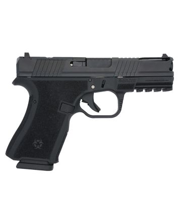 Black Rain Ordnance FLP9MMBLK Compact Frame 9mm 15+1 4" Stainless Steel Slide