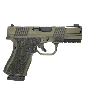 Black Rain Ordnance FLP9MMBGB Compact Frame 9mm 15+1 4" Stainless Steel Slide