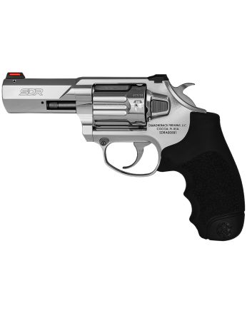 Diamondback DB0700S703 SDR357 Mag/38 Special +P 6 3" Stainless Steel Barrel, Cylinder &amp; Frame, Black Hogue Rubber Grip, Exposed Hammer