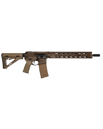 Diamondback DB1784K131 DB155.56 NATO 30rd 16" Black Nitride w/ FDE Cerakote Flat Dark Earth Cerakote 7075-T6 Aluminum Receiver Flat Dark Earth Magpul MOE K2 FDE Grip