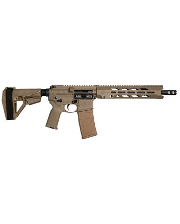 Diamondback DB1984K061 DB15 Obsidian 5.56 NATO 30+1 11.50" Black Nitride 11" M-LOK Handguard SBA5 Brace Magpul MOE K2 Grip