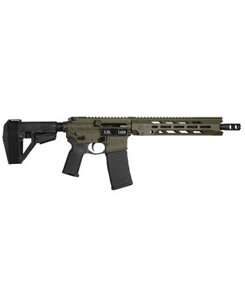 Diamondback DB1984K101 DB15 Obsidian 5.56 NATO 30+1 11.50" Black Nitride 11" M-LOK Handguard SBA5 Brace Magpul MOE K2 Grip