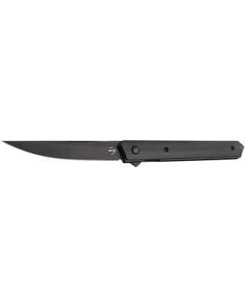 Boker 01BO339 Plus Kwaiken Air Pocket 3.54" Plain Black G10 Handle