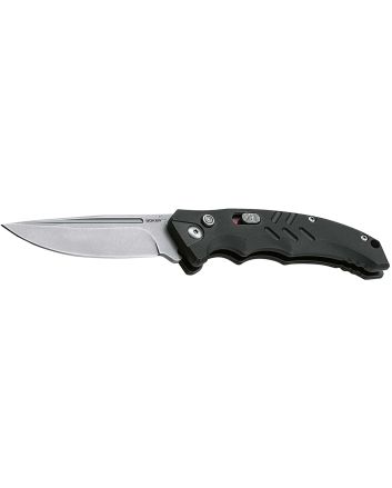 Boker 01BO482 Intention IIFolding Drop Point Plain D2 Steel Blade Black G10 Handle